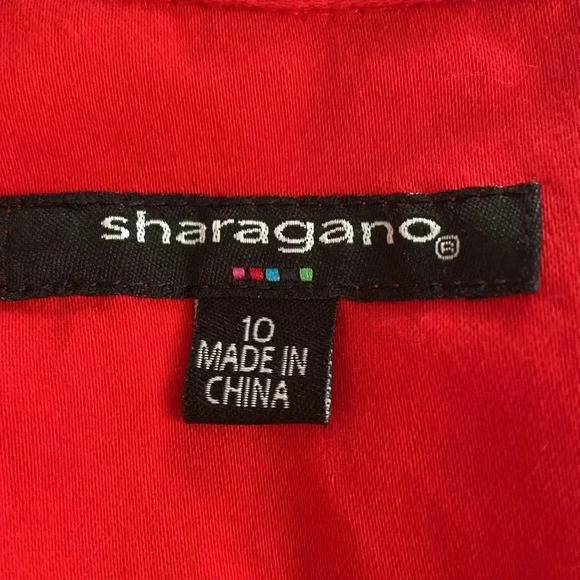 Sharagano | Belted Dress - Picture 5 of 6